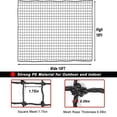 thumbnail image 3 of Baseball Sports Training Protective Net, 8×10Ft Outdoor Batting Cage Net With Hanging Hooks & Ropes For Baseball Suitable For Baseball Training & Sports Practice, 3 of 7