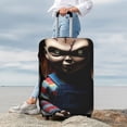 thumbnail image 3 of Lsque Chucky Printed Luggage Cover, Travel Luggage Protector,Scratch and Dirt Resistant, Fits 18-32 Inch Luggage - X-Large, 3 of 9