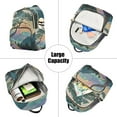 thumbnail image 5 of FORMRS Mini Backpack Purse for Women Quilted Travel Daypack Casual Shoulder Bag, Pine Tree Rainbow, 5 of 7