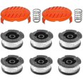thumbnail image 1 of Black+decker A6481 Spool + 6 Pack Line Compatible With Reflex Strimmer, 1 of 4