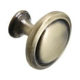 thumbnail image 4 of Utopia Alley HW327PLAB021 Luna  Antique Brass Cabinet Knob  1.2 inch Diameter, 4 of 7