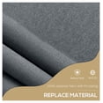 thumbnail image 6 of Retractable Patio Awning 11.5ft x 4ft, Non-Screw, UV Resistant, Adjustable, Dark Gray, 6 of 9