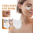 thumbnail image 1 of Collagen Soluble Eye Masks, 10 Pairs Collagen Soluble Film, Anti Ageing Mask For Moisturising, Anti-wrinkle, 1 of 2