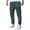 Gray, variant on Men's American Loose High Street Leisure Sports Multi-Pocket Workwear Pants - Casual Cargo Trousers for Fashion, Outdoor, and Everyday UseGreenM