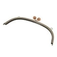 thumbnail image 4 of stanreset 24.5cm Metal Arch Frame Kiss Metal Frame Metal Frame Clasp Lock Bead Head DIY Purse Bag Grey, 4 of 9