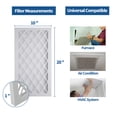thumbnail image 2 of RSFDIYA Air Filter 20x20x1, 4-Pack MERV11 MPR 1200 HVAC AC Furnace Reusable Air Filters,Only for UBeesize Reusable ABS Frame, 2 of 6