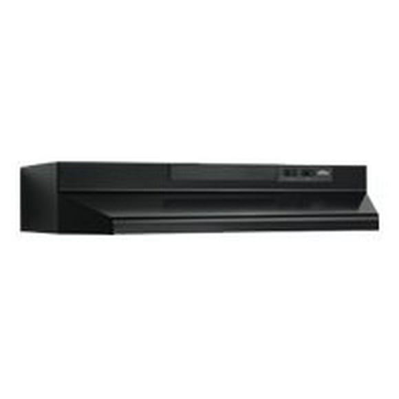 Broan 30 in Standard Range Hood in Black
