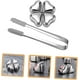 thumbnail image 3 of 2 Sets Stainless Steel Ice Pellets Realtor Gifts for Men Bejeweled Kit Stainless Steel Ice Cube Reusable Ice Ice Pack Reusable Ice Cubes Man Silica Gel Ice Silver Accessories, 3 of 5