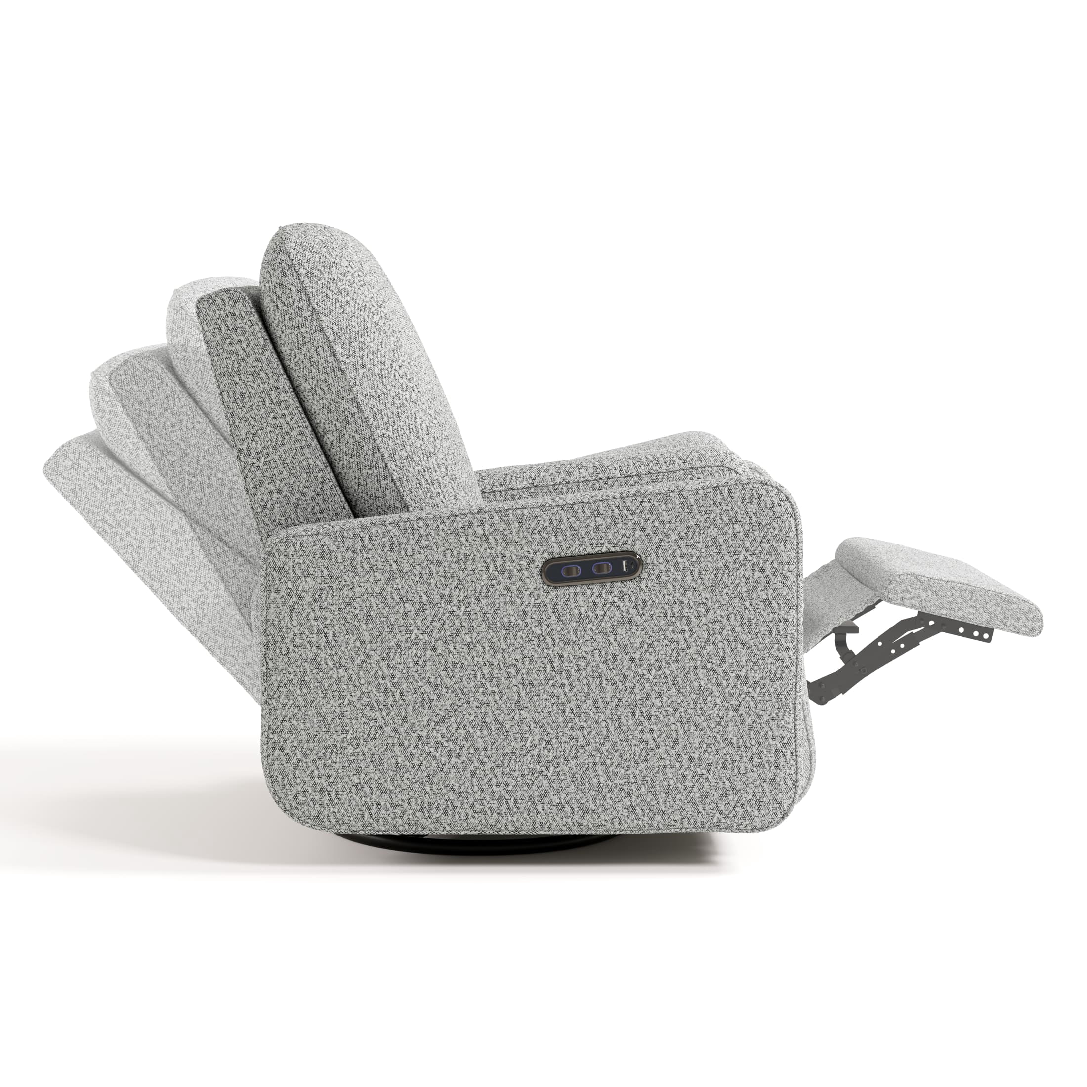 Graco Teddi Power Recliner, Salt & Pepper Boucle