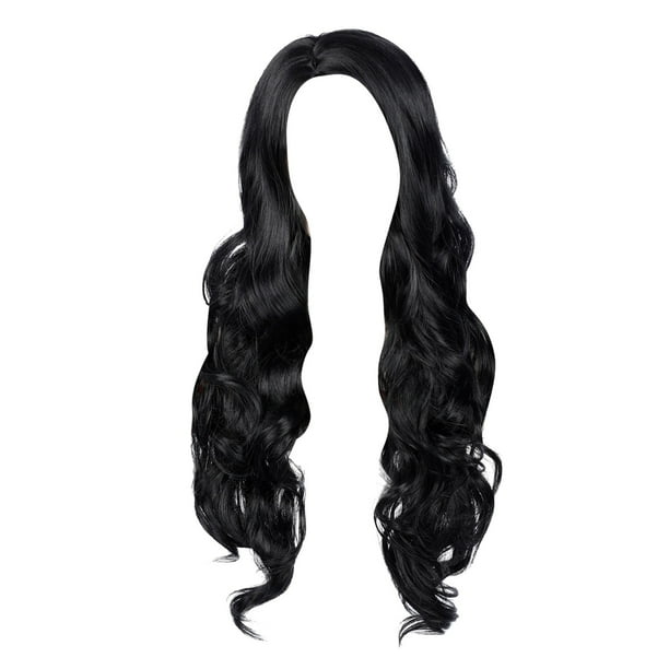 nomeni WEIKI Women's Wigs Mid-point Dyed Black Gradient Brown Long Curly Hair Big W^aves nomeni WEIKI Women's Wigs Mid-point Dyed Black Gradient Brown Long Curly Hair Big W^aves