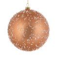 thumbnail image 1 of Vickerman N185458 8 in. Rose Gold Ice Ball Ornament  2 per Bag, 1 of 1