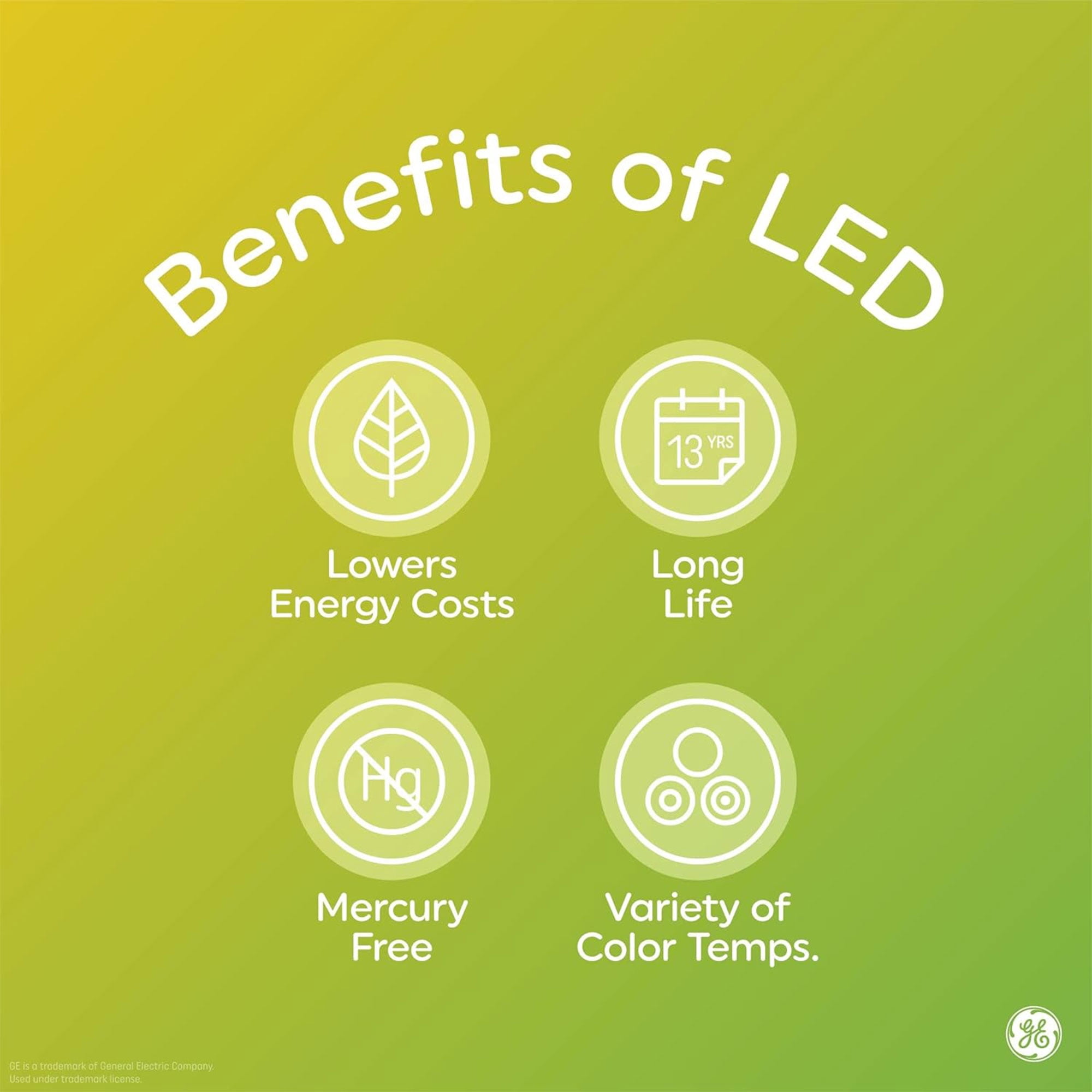 GE LED Plastic Puck Light w/Flexible Mounting Options & Easy Linking, White