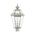 thumbnail image 2 of Livex Lighting Georgetown 3 Light Outdoor Post Lantern, 2 of 4