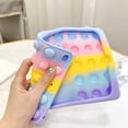 thumbnail image 4 of Funda de silicona a prueba de golpes NQ para iPad 2/3/4 9,7 pulgadas con soporte plegable, 4 of 5