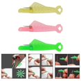 thumbnail image 3 of SPRING User friendly hook needle threader pack of 10 for mini sewing machines yellow, 3 of 4