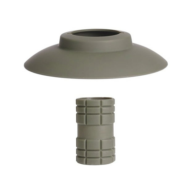 2 piezas en forma de lámpara de faro para equipos al aire libre que acampan manga de linterna para Goal Zero