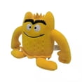 thumbnail image 3 of Yellow Plush Stuffed Animal, Cute Cartoon Stuffed Toy for Fans Collection, 3 of 4