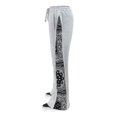 thumbnail image 3 of Victorious Men's Bandana Baggy Fleece Sweatpants Grey X-Large, 3 of 4