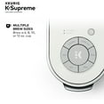 Keurig KSupreme SingleServe KCup Pod Coffee Maker, White