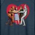 thumbnail image 3 of Wizard of Oz - Dorthy and Friends Photo Heart - Women's Lightweight French Terry Long Sleeve Shirt, 3 of 5