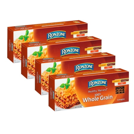 (4 Pack) RonziniÃÂ® Healthy HarvestÃÂ® 100% Whole Grain Lasagna 12 oz.