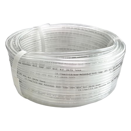 Manufacturer Varies Tubing,2.5mm ID x 4mm OD,100 Ft,Natural 806FH2