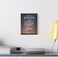 thumbnail image 6 of Scripture Canvas My Strength and Redeemer Psalm 19:14 Christian Wall Art Bible Verse Print Ready to Hang, 6 of 20
