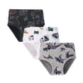 thumbnail image 2 of dmqupv Baby Boy Underwear Baby Boys Potty Training Underwear Toddler Training Underwear for Boys Absorbent Potty Training Pants Grey,5-6 Years, 2 of 3