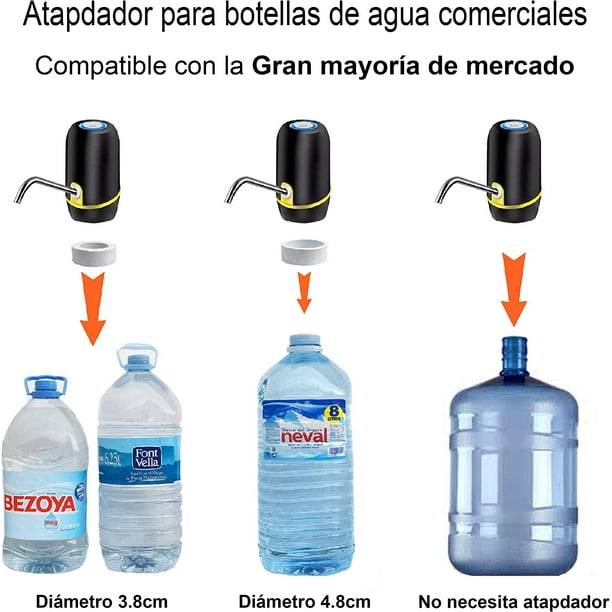 Distributeur d'eau pour bidons avec adaptateur pour bouteilles d