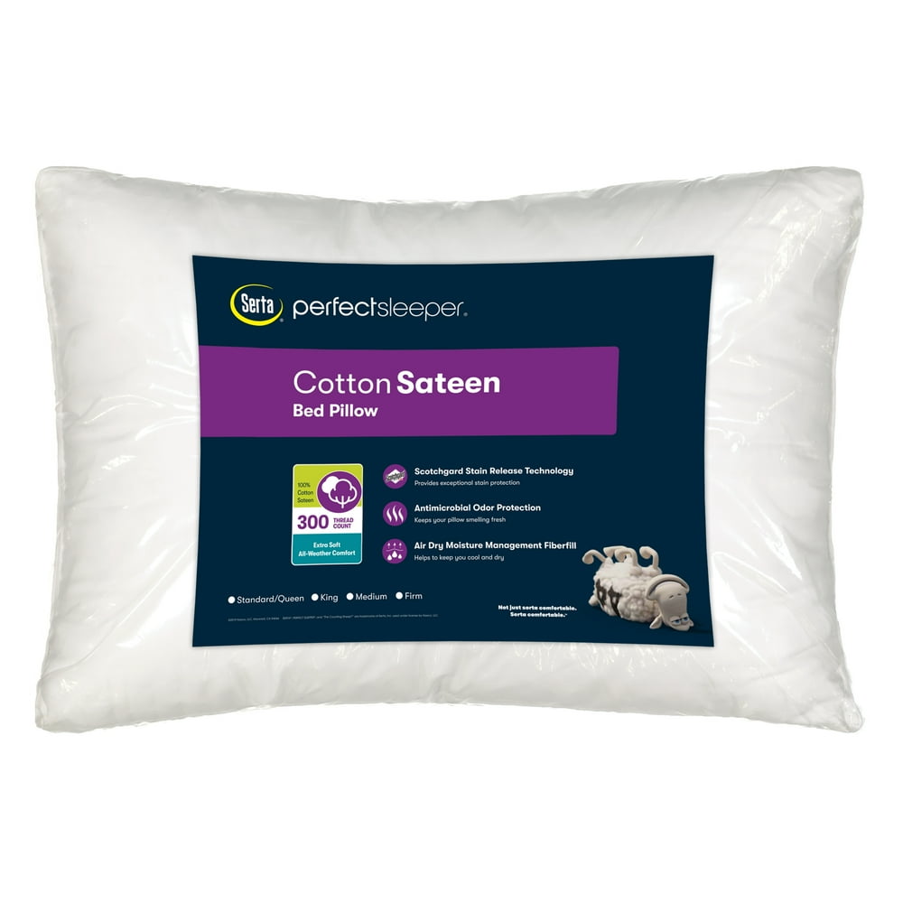 Serta Firm Support Cotton Pillow
