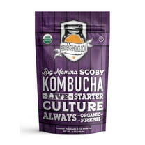 Fermentaholics BIG MOMMA Kombucha SCOBY With 12 oz