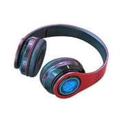 lulshou Luminous Bluetooth Earphones, Headworn B39 Mobile Phone, Wireless Esports, Game Headset, Foldable Card Insert, Universal Wireless Headphones