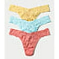 thumbnail image 4 of Hanky Panky Womens Signature Lace Original Rise Thong Fashion 3-Pack Style-48113PVPK, 4 of 6