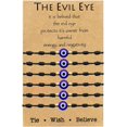 thumbnail image 1 of ORUYROP 16 Pieces Evil Eye Bracelets Colorful String 7 Knot Evil Eye Bracelet Set Adjustable Lucky Ojo Bracelets Kabbalah Protection Evil Eye Bead Bracelet for Women, 1 of 7