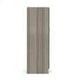 thumbnail image 5 of Tot Mate Single-Door Tall Cabinet, Lockable, Wooden, 19 1/2"W x 20 1/2"D x 59 1/2"H, Shadow Elm Gray, 5 of 6
