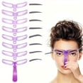 thumbnail image 4 of Kit de Pochoir à Sourcils 8 Pcs Facile à Utiliser - Outil de Façonnage des Sourcils Parfait avec Poignée pour des Sourcils Parfaits - Accessoire de Toilettage Durable et Réutilisable pour Usage Quotidien, 4 of 5