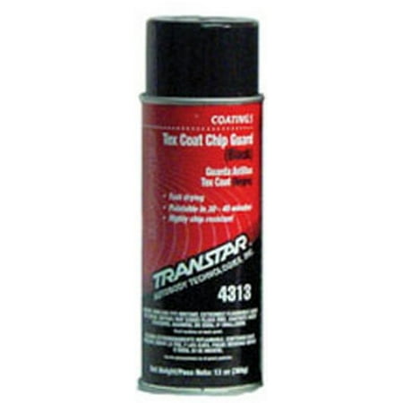Transtar 4313 Tex Coat Chip Guard-Black, 16 Oz. Aerosol - Walmart.com