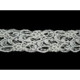 thumbnail image 1 of Altotux 3" Ivory Beaded Sequins Rayon Corded Raschel Lace Trim by Yardage, 1 of 1