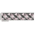 thumbnail image 3 of Ambesonne Japanese Fabric by the Yard Upholstery, Sakura Branches Greyscale, 3 Yards, Magenta Grey and White, 3 of 5