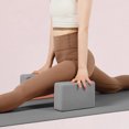 thumbnail image 4 of High Density EVA Yoga Blocks Set of 2 with Stretch Strap, Foam Fitness Bricks, Non-Slip Exercise Support for Yoga, Pilates, Home Training, 4 of 6
