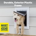 thumbnail image 2 of Puerta para mascotas PetSafe, entrada de pared para mascotas de hasta 15 libras, 2 of 6