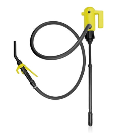 High Viscosity Drum Pump - TERAPUMP TReDRUME 110V AC Electric Telescopic Fuel (Gasoline Diesel Bio Diesel etc.) Transfer Drum Pump 4.2GPM For Use On 15, 30, and 55 gal with 6.6ft discharge hose N Nozzle