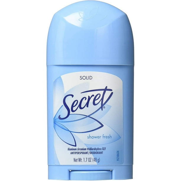 Secret Solid Antiperspirant Deodorant Stick, Shower Fresh, 1.7 oz