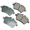 Akebono EUR1204 Disc Brake Pad Kit Fits select: 2002-2006,2011-2015 MINI COOPER