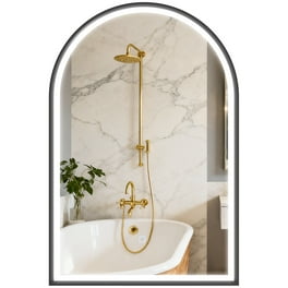 Decor Wonderland Miroir mural de salle de bain sans cadre Square Encore