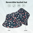 thumbnail image 6 of Balery Cherry Blossoms Sun Hats for Men Women Bucket Hat UPF 50+ Buckey Hat Boonie Hat Foldable UV Protection Hiking Beach Fishing Summer, 6 of 9