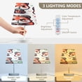 thumbnail image 4 of Cute Racoon with Bubble Tea Cartoon Desk Lamp LED Table Nightstand Lamps with 3 Color Temperatures for Home Bedroom Living Room Decor 8x12, 4 of 8