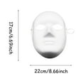thumbnail image 3 of Diy Painting Mould Mask Diy Women Men White Cupcake Toppers Face Paper MouldTo Blank Animal Party Favors Blank Festivals Party Masquerade Party Decorations MouldProps Masq, 3 of 3