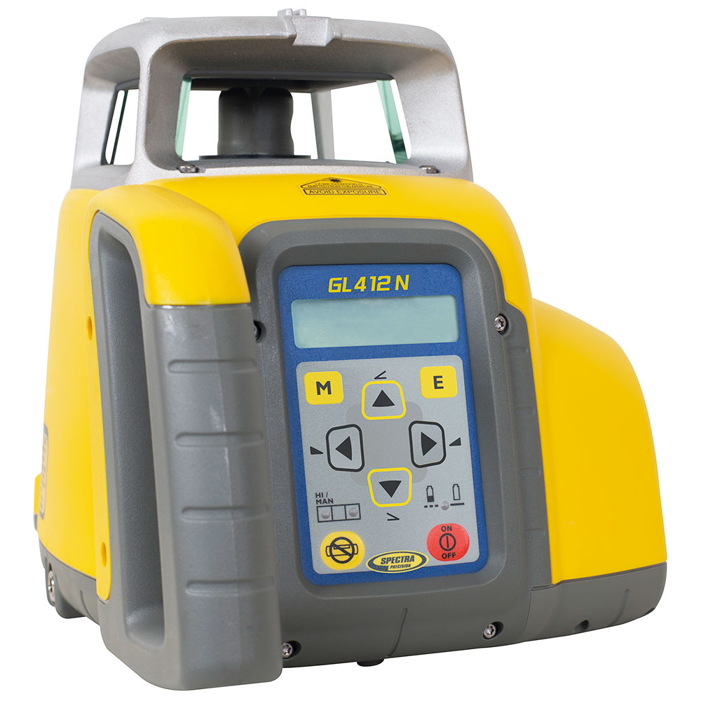 Spectra Precision GL412N Single Slope Grade Laser with HL760 Receiver