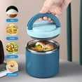 thumbnail image 3 of 1 Litre Thermal Container for Food, Thermal Container, Keep Food Warm Container, Thermal Lunch Box, Food Container Thermal Container, Insulated Container Container with Handle, 3 of 5